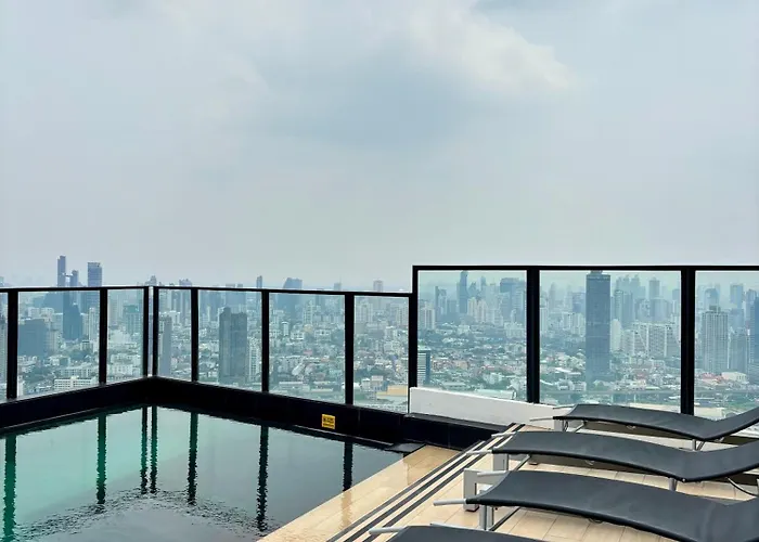 Apartamento Landmark At Mrta Station, Cassia Building, Huai Kwang District *