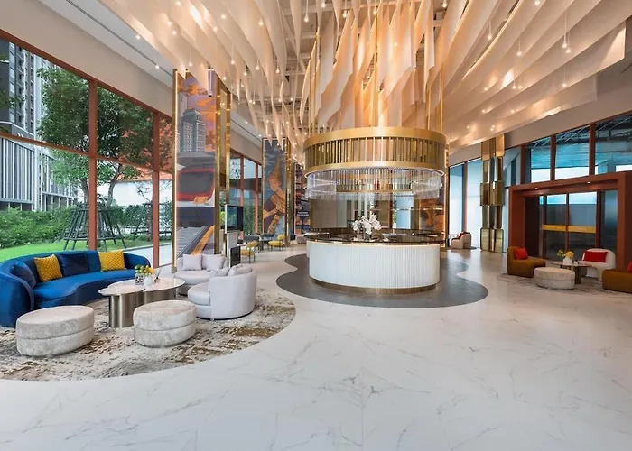 Apartamento Landmark At Mrta Station, Cassia Building, Huai Kwang District